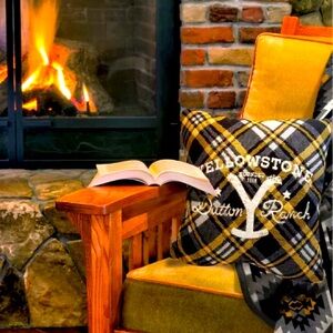 Yellowstone 20" x 20" Double Sided Woven Pillow
